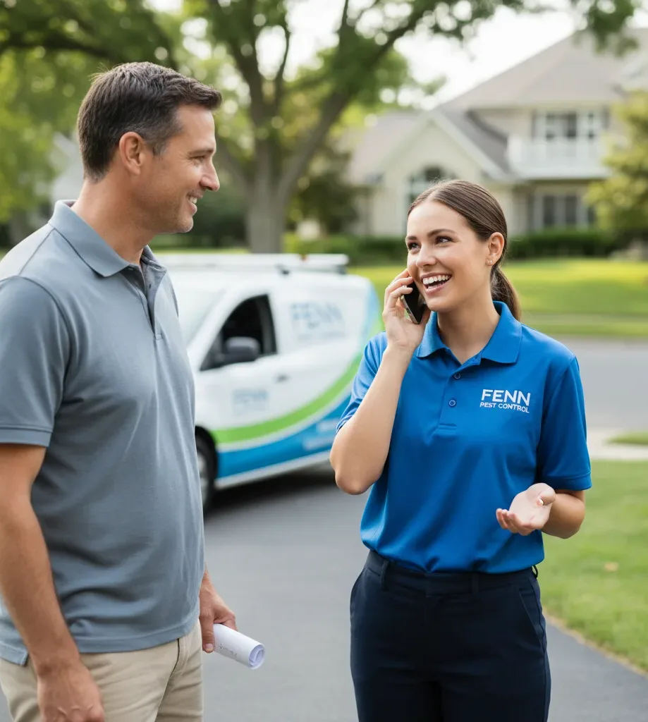 Fenn Pest Control customer support in Spooner